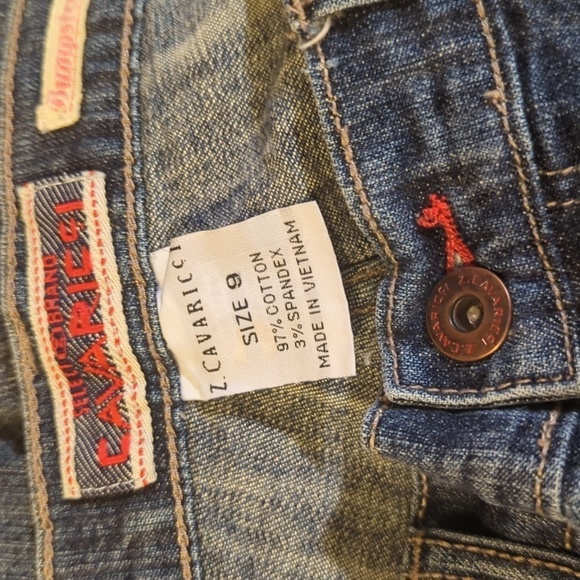 Z. Cavaricci Bumpster Girl Bootcut Jeans Size 9 30x32 - Picture 6 of 13